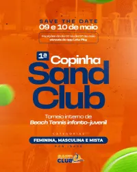 1º Open de Beach Tennis Infanto - Juvenil  - DUPLAS FEMININA SUB-12