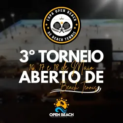 3ª COPA OPEN BEACH DE BEACH TENNIS