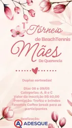 TORNEIO ABERTO DAS MÃES - DUPLA FEMININA B