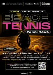 2° Etapa Circuito Interno de Beach Tennis 2025 - Feminina 40 + (C/D)