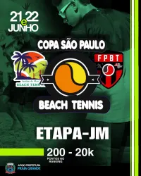 FPBT200 - COPA SÃO PAULO DE BEACH TENNIS - PRAIA GRANDE JM - SUBS