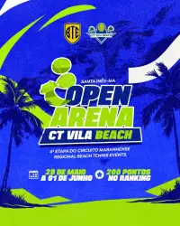 CBTE200 - 4ª Etapa - Open Arena CT Vila Beach - Santa Inês-MA - Dupla Masculino Iniciante