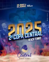 2• COPA CENTRAL DE BEACH TÊNIS  - DUPLA MASCULINA C