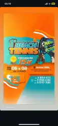 1º TORNEIO DE BEACH TENNIS - ARENA D65 - DUPLA MISTA D