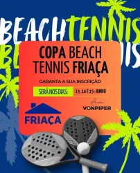 FBTERJ50 - COPA BEACH TENNIS FRIAÇA - Dupla Feminina Open