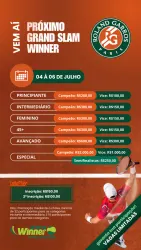 ROLAND GARROS WINNER SBO - INICIANTE 
