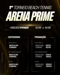 1 Torneio Arena Prime 