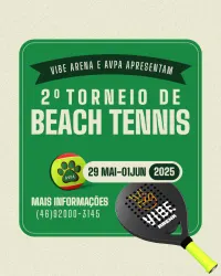 2 TORNEIO VIBE ARENA AVPA - Dupla Mista D