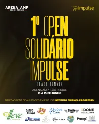 1° OPEN SOLIDÁRIO IMPULSE DE BEACH TENNIS