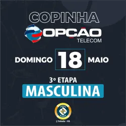 Copinha Opção Telecom - 3ª Etapa Masculina - Masculina D