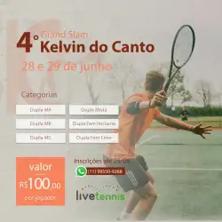 4° Grand Slam Kelvin do Canto  - Dupla MA