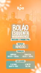 Bolão esquenta maranhense  - MASCULINO OPEN