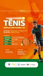 Torneio Interno de Tênis de Duplas Sorteadas 2025 