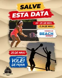 TORNEIO DE BEACH TENNIS PÉ NA AREIA 🌴 - MASCULINO A+B