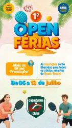 Open Férias 