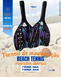 Torneio de Beach Tennis de inauguração Maré Beach 
