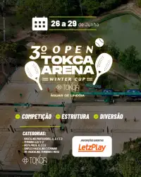 3º OPEN TOKCA ARENA - Duplas MASCULINO B