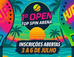 1° OPEN TOP SPIN ARENA - CASCA GROSSA BEACH TENNIS
