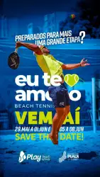 EU TE AMO BEACH TENNIS - 2025 - MASCULINA OPEN