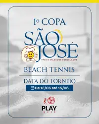 1º Copa São José Congelados Beach Tennis Play Uzze - Duplas Masculino C