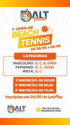 1º OPEN DE BEACH TENNIS ARENA ALT - MASCULINO B