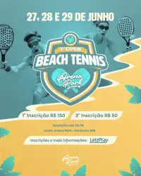 1° OPEN DE BEACH TENNIS ARENA PARK 