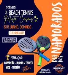 Torneio Misto de Casais - Especial Dia dos Namorados - DUPLA MISTA C