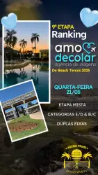 9ª ETAPA RANKING AMO DECOLAR VIAGENS DE BEACH TENNIS 2025 - MISTA D