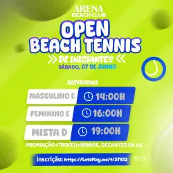 OPEN DE BEACH TENNIS - MASCLUINO E