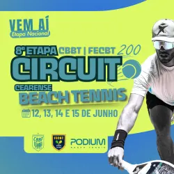CBBT200/FECBT200 | 8ª ETAPA CIRCUITO CEARENSE DE BEACH TENNIS - ETAPA NACIONAL PODIUM - Dupla Masculina D