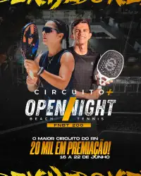 OPEN DO CIRCUITO OPEN NIGHT 2025 - OPEN MASCULINO