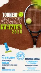 Torneio Aberto de Tênis - ATC (Andradina) - SIMPLES MASCULINA A