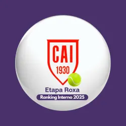 Etapa ROXA - Ranking Interno 2025 - Chave Feminina