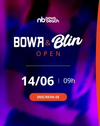 Bowa & Blin Open Simples  - Masculina Prata (SIMPLES)