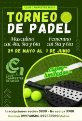 Padel Mayo 2025 - 5ta masculina 