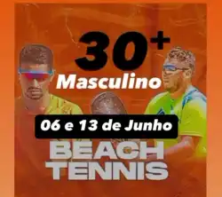 Torneio 30+ masculino  - Categoria 30+ masculino sorteio