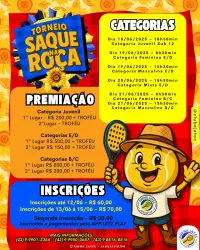 SAQUE NA ROÇA - Categoria Feminina E e D