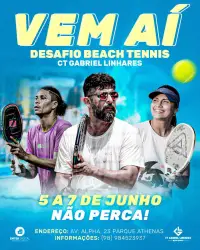 DESAFIO DO CT GABRIEL LINHARES DE BEACH TENNIS  - DUPLA MASCULINO D