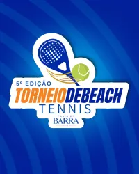5º TORNEIO BEACH TENNIS - PRAIA DA BARRA - ETAPA CIDADE ONLINE - Masculina Iniciante
