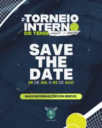 2° TORNEIO INTERNO SIMPLES E DUPLAS - 2025 - SIMPLES: FEMININO D / INICIANTE