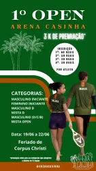 1º OPEN ARENA CASINHA - MASCULINO D