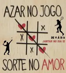 Azar no jogo Sorte no amor 