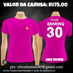 RANKING +30 FEMININO/JUNHO