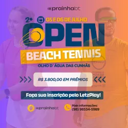 2º OPEN DE BEACH TENNIS - PRAINHA BT - MASCULINA INICIANTE