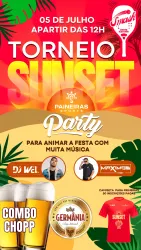 Torneio SUNSET PARTY  GERMÂNIA - Arena Paineiras  - EliminatÃ³rias Mista B