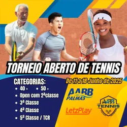 TORNEIO ABERTO AABB JUNHO 2025 - 50+ (NASCIDO até 1975)