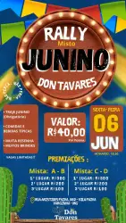 RALLY JUNINO DON TAVARES - DUPLA MISTA C/D