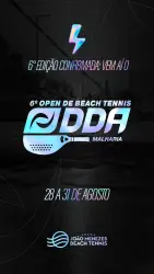 6º DDA Open de Beach Tennis - Masculino 40+