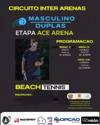 TORNEIO MASCULINO ACE BEACH TENNIS - INTER ARENAS - MASCULINO D (INICIANTES)