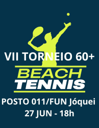 VIII TORNEIO 60+ /3° Etapa 